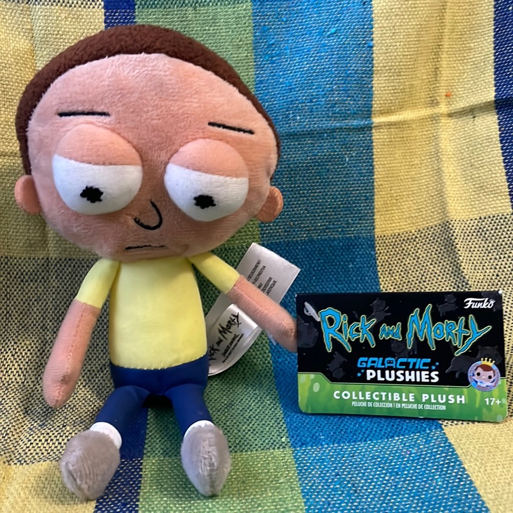 Rick and Morty Galactic Plushies Morty Mad Plush